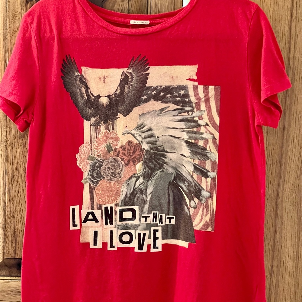 Denim & Supply Ralph Lauren Red T-Shirt